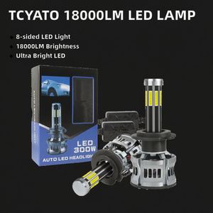 TCYATO 55W 18000LM Lámpara LED Súper Brillante de 12V para Coche, Bombilla H7 6000K, Reequipamiento/Actualización, Nueva - Product Image 3