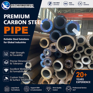 ท่อเหล็กคาร์บอน API 5L Gr.B A106 Gr.B SS400 รีดเย็น ขนาด 219.1 มม. หนา 20 มม. พร้อมคุณสมบัติการเชื่อมที่ดีเยี่ยม - Product Image 1
