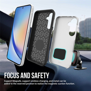 <span class=keywords><strong>Coque</strong></span> de téléphone pour Samsung A35 <span class=keywords><strong>5G</strong></span> A04S A57 A34 A16 M54 F62 <span class=keywords><strong>A13</strong></span>, protection antichoc, <span class=keywords><strong>coque</strong></span> arrière à 2 couches - Product Image 3