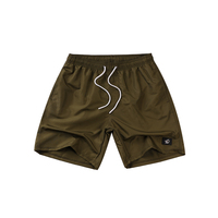High-end prijs, waterdichte, stevige, multicolor zomer heren strandshorts met zakken, 100% polyester, Shark One Plus groothandel
