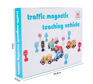 2023 Thiết Kế Mới Bằng Gỗ Xe Đồ Chơi Đầy Màu Sắc Dấu Hiệu Đường Phố Sáng Tạo Từ Giao Thông <span class=keywords><strong>Train</strong></span> Set Giáo Dục Đồ Chơi TOR Trẻ Em - Product Image 6