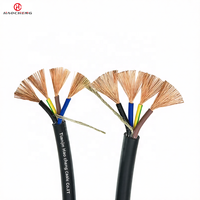 Kabel Karet Fleksibel Tahan Cuaca dan Tahan Minyak YCW, Tahan Lama dan Kuat, Cocok untuk Penggunaan Industri