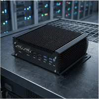 Computadora Industrial sin Ventilador Intel Core I5/i7, 2xCOM, 8xUSB, Pantalla 4K, PC Inteligente para Fábrica con Salida VGA