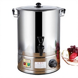 Olla Eléctrica de Gran Capacidad de 45L, 220V, Acero Inoxidable 304 de Grado Alimenticio, con Aislamiento Automático, para Cocinar y Mantener Alimentos Calientes - Product Image 3