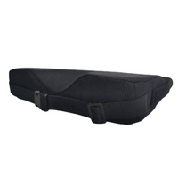 Coussin de siège en maille mousse à mémoire de forme oreiller de coccyx ergonomique soulagement de la pression refroidissement chaise de bureau de voiture stade anti-boulochage OEM