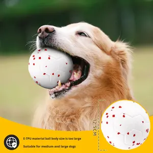 KINYU <span class=keywords><strong>Dog</strong></span> <span class=keywords><strong>Toy</strong></span> <span class=keywords><strong>Ball</strong></span> 2025 Nova Pipoca ETPU Eco-friendly Exercício Brinquedo Interativo para Cães Moderno Clássico Design Ansiedade Alívio - Product Image 5