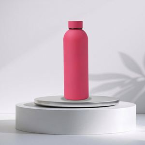 350ML 500ML 750ML 1000ML Uniform Coating 304 Steel Small Mouth Bottle Outdoor Fitness Travel Insulated <b>Jug</b> Custom Design Mark - Product Image 1