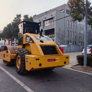 Rouleau compacteur Caterpillar CS683E d'occasion de 20 tonnes, rouleau compacteur vibrant Cat CS683E à vendre - Product Image 5