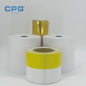 Rollo de Papel Térmico de 3 1/8 Pulgadas y 48 g/m², Libre de BPA, Personalizado por el Fabricante, para Puntos de Venta, Supermercados, Cajeros Automáticos/TPV - Product Image 1