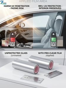 <span class=keywords><strong>Film</strong></span> BOPET industriel transparent résistant aux UV de 36 μm - Faible rétrécissement, haute clarté pour les étiquettes extérieures et la protection des documents - Product Image 5