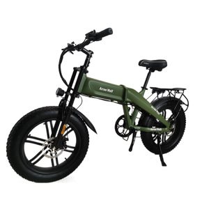 จักรยานเสือภูเขาไฟฟ้าสำหรับผู้ใหญ่แบบ Heavy Duty โครงอะลูมิเนียมน้ำหนักเบา ล้อหลังขนาด 20 นิ้ว 48V พร้อมบังโคลนและตะแกรง รับน้ำหนักได้ 300 ปอนด์ - Product Image 3