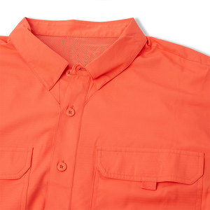 Bestex قميص صيد قصير الأكمام Pfg للرجال شعار مخصص حماية من البنفسجية قمصان صيد Spf 50 مع جيوب - Product Image 4