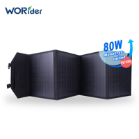 Panneau solaire jour et nuit en gros 120w plus grand rechargeable usb camping mobile chargeur pliable panneaux solaires portables pliables