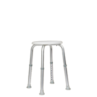 Siège de bain réglable en aluminium, directement de l'usine, chaise de douche portable pour personnes handicapées, moderne, capacité 150 kg, dispositif médical de classe I