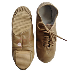 รองเท้าสตรีสไตล์แจ๊ส,ถุงมือหนังสำหรับผู้หญิง - Product Image 2