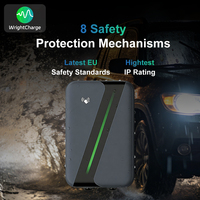 Nouveau chargeur EV fixe 7kW certifié CE, connectivité 4G, prise Type 2, indice de protection IP65, contrôle automatique/cartes/Web/WiFi, compatibilité mondiale pour