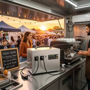 Station d'alimentation portable D1200 1200W 1280Wh, générateur solaire à charge rapide et intelligente pour le camping et la sauvegarde à domicile - Product Image 6