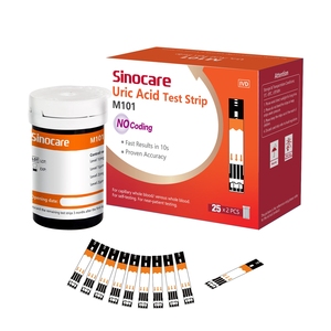 Sinocare 3 en 1 : Lecteur de glycémie, cholestérol total et acide urique – Moniteur de glycémie <span class=keywords><strong>pour</strong></span> <span class=keywords><strong>le</strong></span> dépistage du diabète – CE ISO - Product Image 6