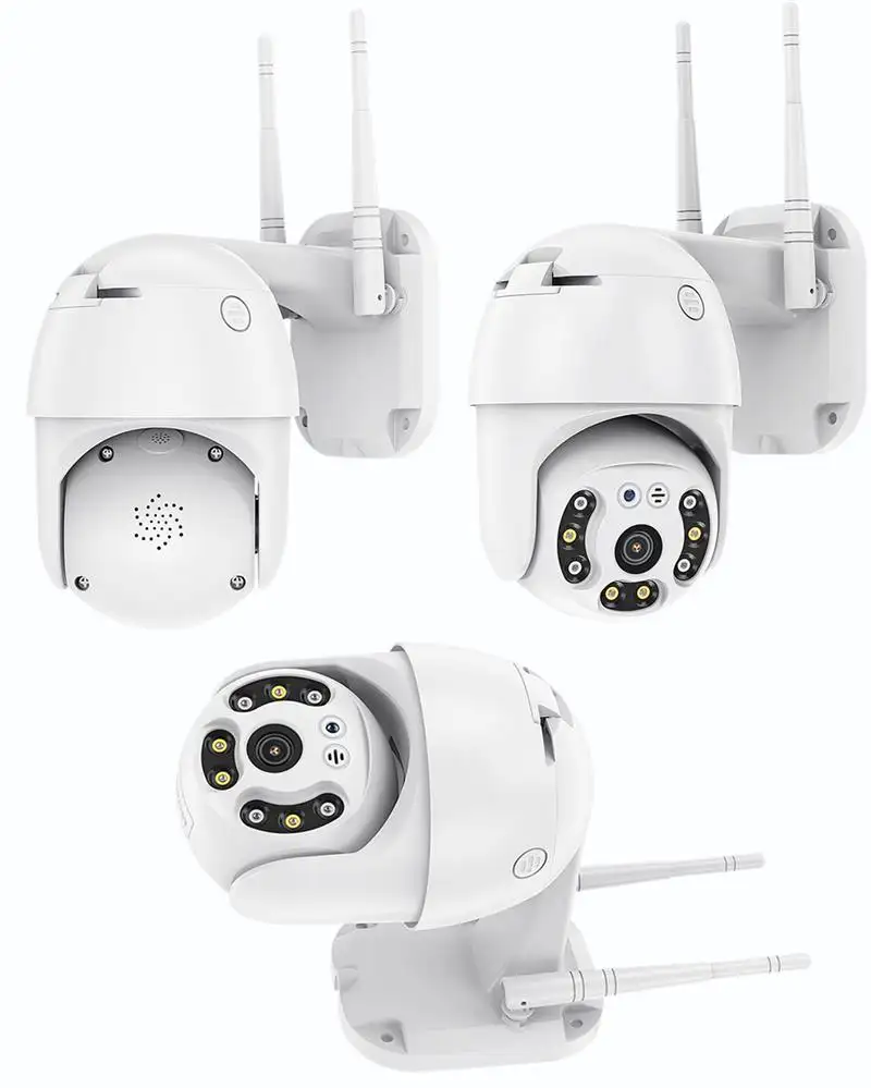 Caméra de Surveillance sans fil, suivi vidéo IP66, caméra de sécurité extérieure sans fil, caméra IP IR numérique sans fil