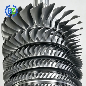 Disque-tambour/Blisk de rotor de compresseur axial multi-étages en superalliage frontal de titane - Product Image 1