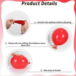 Kit de Arco de Globos de Látex Rojo, Azul y Negro con Temática de Superhéroe Araña de <span class=keywords><strong>Marvel</strong></span>, 101 Piezas, para Fiestas de Disfraces, <span class=keywords><strong>Cumpleaños</strong></span> y Halloween - Product Image 4