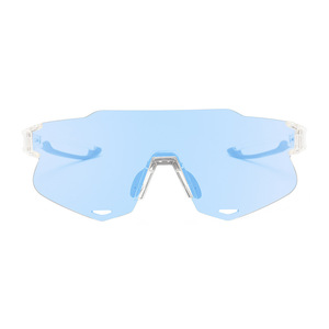 Gafas de Ciclismo con Marco TR90, Lentes de PC Esféricas, Antideslizantes, Protección UV, Gafas Deportivas para Hombre sin Montura - Product Image 2