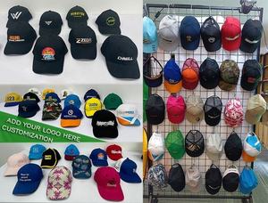 Casquette de baseball brodée en coton personnalisée avec logo personnalisé Casquette de baseball 100% coton vierge avec prix d'usine - Product Image 6