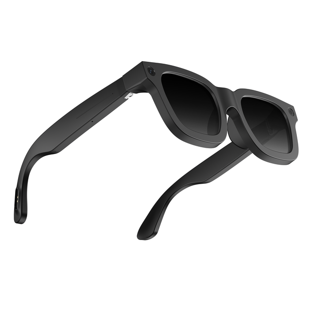 E03C Ai Smart Glasses 8MP Camera Phone Call Playing Music Real-time Translation Magnetic Charging 1080P Video IPX-5 Waterproof