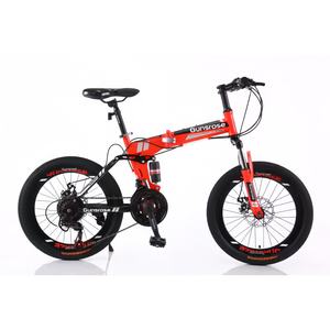 Vélos pliants de montagne pour adultes <span class=keywords><strong>à</strong></span> deux roues, OEM ODM, 21 vitesses, haute capacité de charge, amortisseurs - Product Image 5