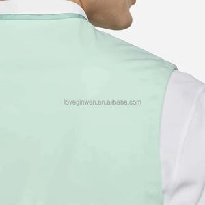 पुरुषों के लिए 2025 कस्टम वाटरप्रूफ स्टैंड कॉलर बनियान पुरुषों के लिए गर्म आउटडोर स्लीवलेस प्यूफर जैकेट - Product Image 6