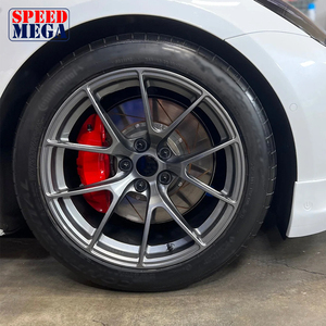 ล้อแม็กซ์ Speed Mega Brushed Silver 10 ก้าน ดีไซน์ Y Split น้ำหนักเบา แข็งแรง ทนทาน ขนาด 17 18 19 20 นิ้ว - Product Image 6