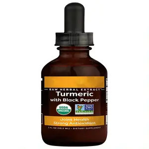 Indian Wild Turmeric Oil Extraction Curcumin Liquid Oral Tincture Sublingual for Joint Care Alt to Turmeric Supplement Capsules