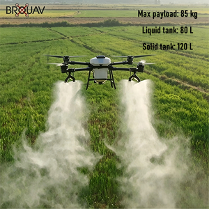 Dron Agrícola BROUAV P100 Pro 80L de Gran Capacidad de Carga T70 T100 para Pulverización - Product Image 2