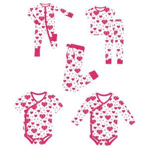 Ensemble de grenouillères pour nouveau-nés et nourrissons en bambou, vente en gros, combinaison à fermeture éclair double sens, confortable, respirante, personnalisable, unisexe, tout - Product Image 2