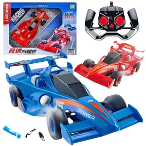 Goedkope 1:16 Afstandsbediening Auto Rubber Band Opladen Afstandsbediening Drift Racing F1 Racing Kinderen