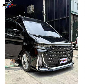 Recién llegado, parrillas de coche, parachoques, accesorios de kit de carrocería para Toyota <span class=keywords><strong>Hiace</strong></span> 2019-2023, actualización a AF60D, Kit de carrocería de estilo Master Edition - Product Image 5