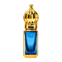 Mini Botellas de Perfume de Cristal de Lujo, Capacidad de 3ml/6ml/12ml, con Logotipo, Vacías, Elegantes, para Fragancias y Aceites Esenciales, con Tapa de Rosca para Frascos