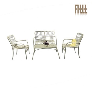 <span class=keywords><strong>Bistro</strong></span> francés sillas moderno de mimbre silla de jardín Anillo blanco de mimbre, muebles <span class=keywords><strong>al</strong></span> aire libre - Product Image 3