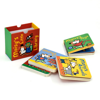 Fabricant anglais Comic Story Books Sets Full Color Customized Hardcover Board Book Printing High Quality Children Kids CMJN