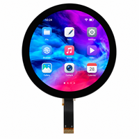 Modul Layar LCD TFT Bulat 5.0 Inci 1080*1080 Pabrik, IPS MIPI DSI 49PIN, Layar TFT untuk HMI Industri dan Instrumen Cerdas