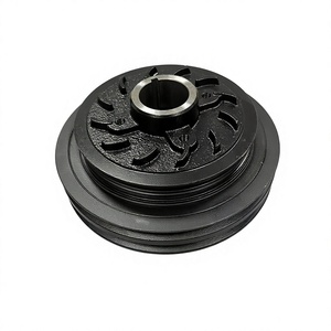 Poulie de vilebrequin amortisseur de vibrations 23124-42032, meilleure vente pour Hyundai H1 Kia K2500 D4BH - Product Image 4
