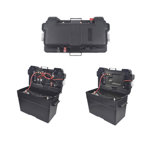 Caja de batería solar inteligente portátil de plástico negro de 12V JAVA IP65 resistente al agua con control Lifepo4 protección de alto nivel para acampar - Product Image 4
