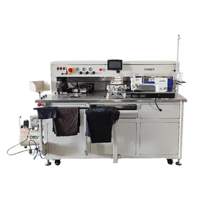 Industrial Sewing Machine Fully Automatic Single Needle Pocket Attaching Machine GC9000B-AT-2 Golden Choice