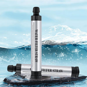 Purificateur d'eau portable paille goutte d'eau gravité filtre à eau paille survie en plein air - Product Image 6