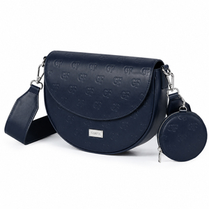Men Flap Crossbody Bag PU Leather Shoulder Messenger Bag with Adjustable Strap Casual Daily Travel Handbag <b>Mini</b> <b>Pouch</b> Design - Product Image 3