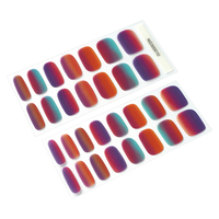 Huizi Produit de beauté pour ongles en gel UV, Vente en gros, Nouveaux autocollants pour ongles en gel UV, Faux ongles semi-durcis à presser