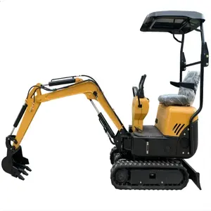 Yubo High Economic Benefits Garden Work 1.2Ton Mini Excavator With Diesel Engine