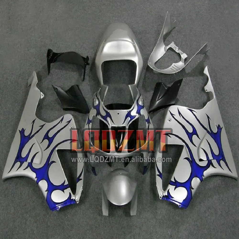 Carroceria para Honda VTR1000 RC51 VTR 1000 01 02 03 04 05 06 117No.16 SP1 SP2 chamas azuis 2000 2001 2002 2003 2004 2005 2006