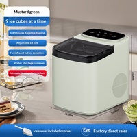 Mini machine à glaçons automatique à faible consommation d'énergie pour l'extérieur, fabrication rapide de glaçons, 95 W, petite taille, pour la maison, le dortoir