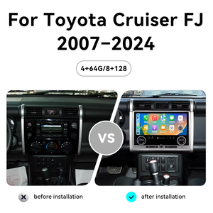 Toyota FJ Cruiser 13.3-2007 için 2021 inç Carplay araba radyo Android 13 dokunmatik ekran multimedya oynatıcı GPS navigasyon Stereo 4G - Product Image 2
